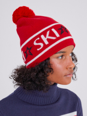 Ski Beanie In Red