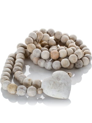 Prayer Beads With Heart