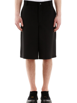 Burberry Cut-out Tailored Shorts