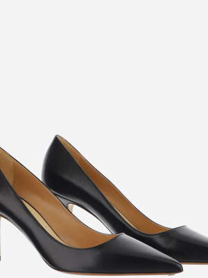 Francesco Russo Pointed-toe Slip-on Pumps