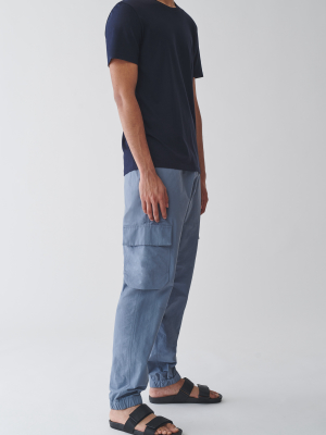 Cotton-mix Cargo Pants