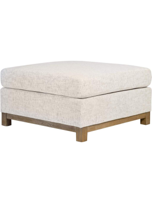 Clayton Ottoman, Tweed Alabaster