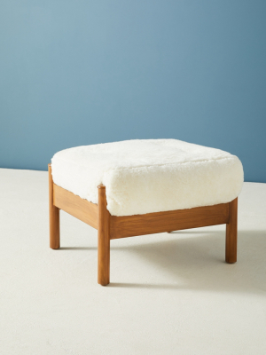 Wool Alvorada Ottoman