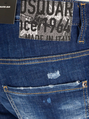 Dsquared2 Distressed Slim-fit Jeans