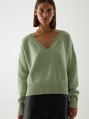 Cotton-wool-alpaca Sweater