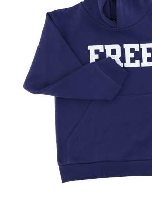 Balenciaga Kids Logo Printed Hoodie