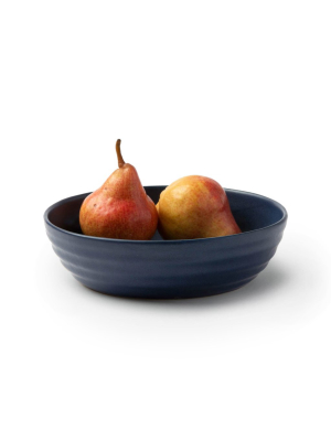 Blue Pheasant Hayes Serving Bowls - Matte Navy