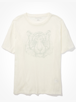 Ae Oversized Animal Graphic T-shirt