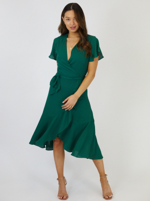 Faith Dress /  Deep Green