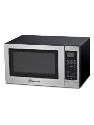 Westinghouse Stainless Steel Countertop Microwave Oven, 900-watt, 0.9-cubic Feet