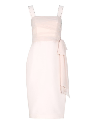 Max Mara Gathered Midi Dress