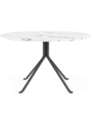 Blink Dining Table: Stone Top