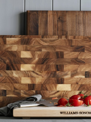 Williams Sonoma End-grain Cutting Board, Walnut