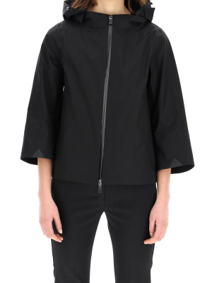 Herno Laminar Hooded Cape-style Jacket