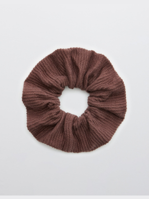 Aerie Corded Fleece Scrunchie