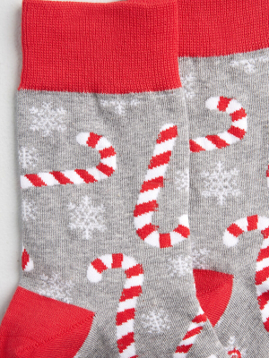 Candy Cane Lane Socks