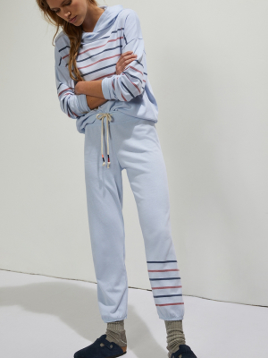 Sundry Tana Striped-cuff Joggers