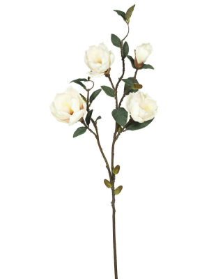 Artificial Magnolia X 4 (pk/3) Cream - Vickerman