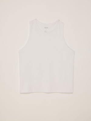 White Tempo Tank