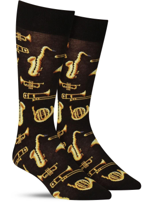 Jazz Instruments Socks | Mens