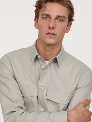 Regular Fit Cotton Shirt