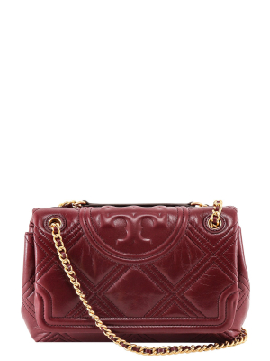 Tory Burch Logo Matelassé Shoulder Bag