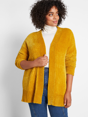 All About Hue Chenille Cardigan