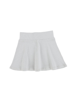 Lil Legs Ribbed Skirt - Grey