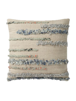 Loloi Magnolia Home Beige And Multi Pillow