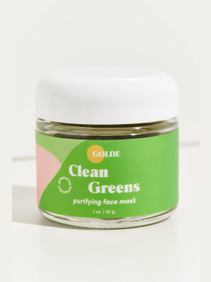 Golde Clean Greens Face Mask