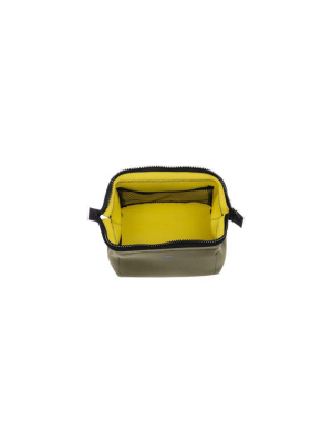 Wired Pouch - Small - Olive & Yellow