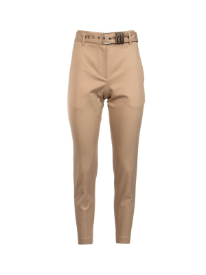 Brunello Cucinelli Belted Chino Pants