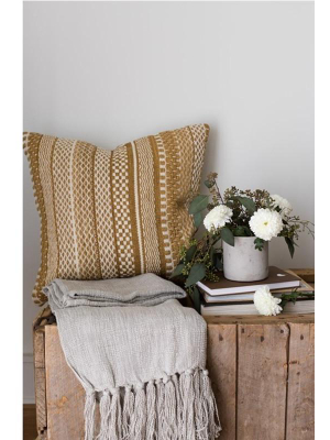 Loloi Magnolia Home Lark Throw - Grey