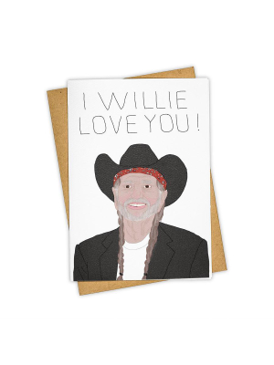 Willie Love You Card