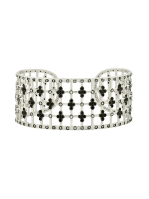 Industrial Clover Cage Open Cuff