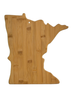 Totally Bamboo Minnesota State Cutting Board 13.25" X 11.75"
