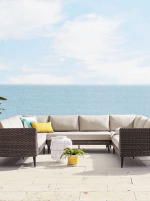 Marina Outdoor 5-piece U-shaped Sectional