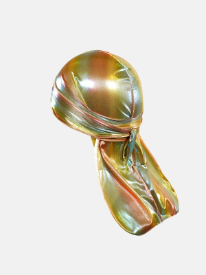 Iridescent Gold Durag