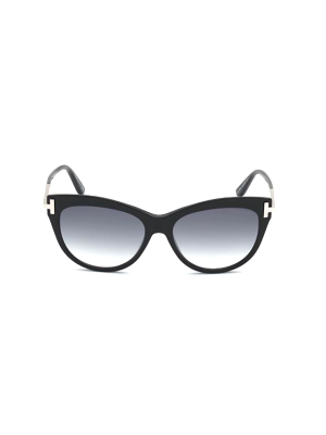 Tom Ford Eyewear Kira Cat-eye Frame Sunglasses