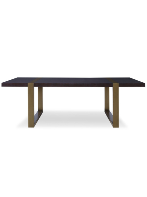 Mr. Brown Mercer Dining Table - Warm Dark Oak