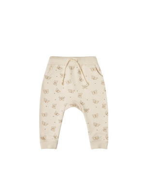 Rylee + Cru Butterfly Terry Sweatpant - Natural