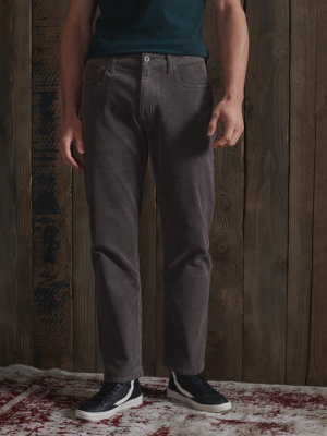 Straight Cord Five Pocket Trousers