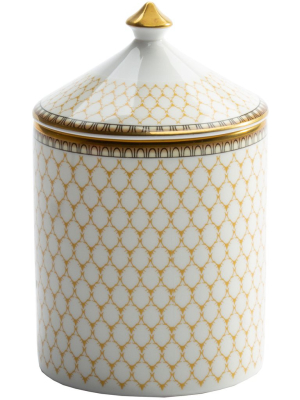 Antler Trellis Hyacinth Candle, Ivory