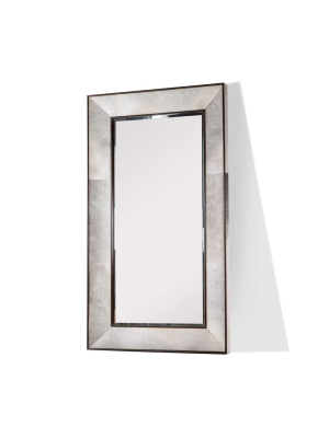 Interlude Home Irina Floor Mirror In Grey