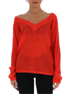 Helmut Lang Double V Sweater