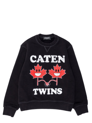 Dsquared2 Kids Caten Twins Print Sweatshirt