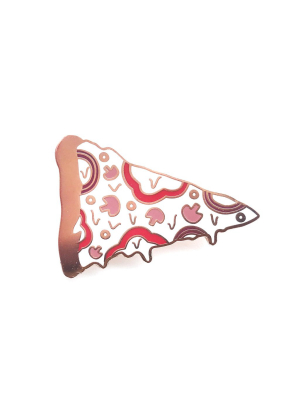 *bd Enamel Pin, Veggie Pizza