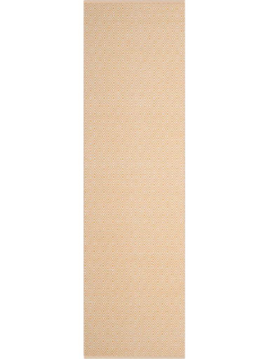 Montauk Geometry Ivory/gold Runner Rug