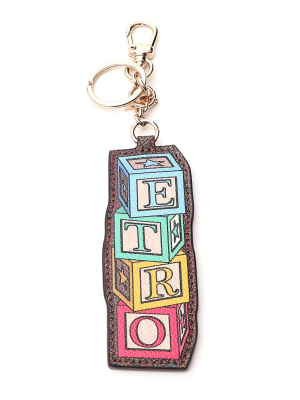 Etro Toy Blocks Keyring