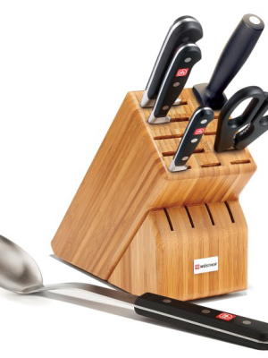 Wüsthof Classic 6-piece 15-slot Knife Set With Cook's Spoon